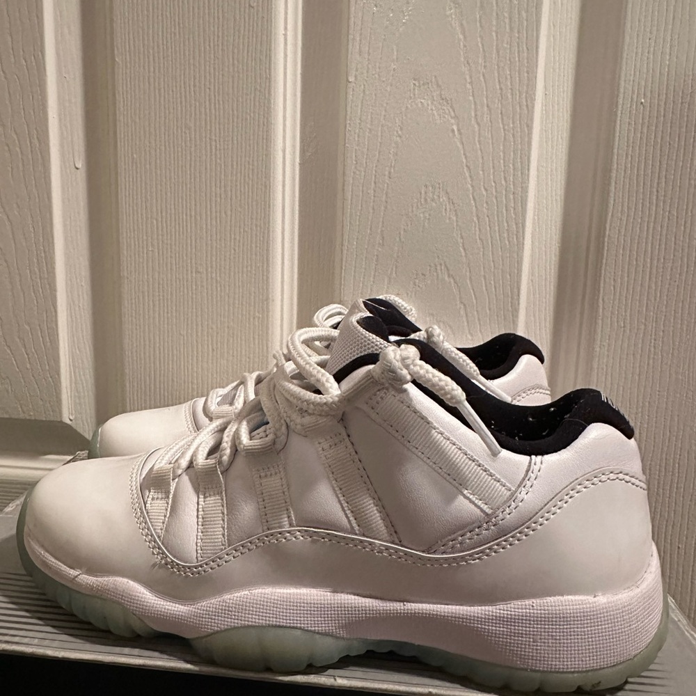 Jordan Kids White and Black Sneakers